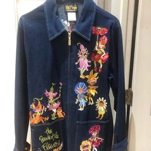 Woman’s Bob Mackie Denim Jacket🎉L